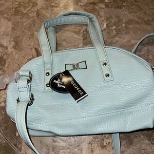 NWT George purse Crossbody handles with long strap bow